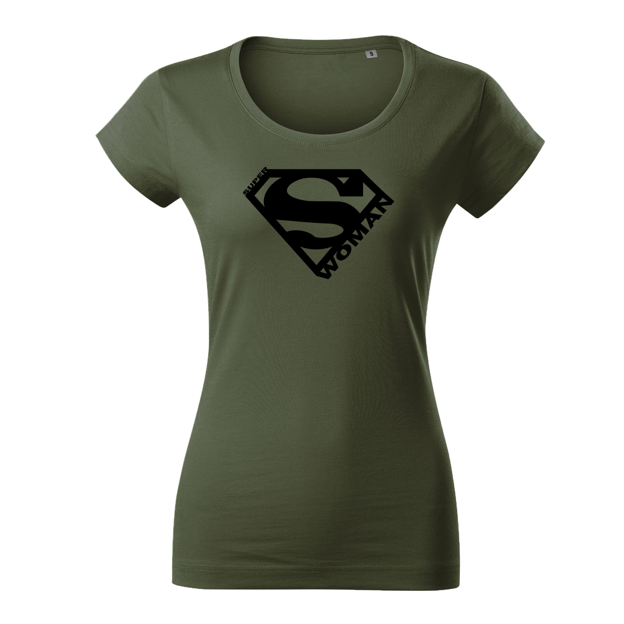 SUPER WOMAN - khaki